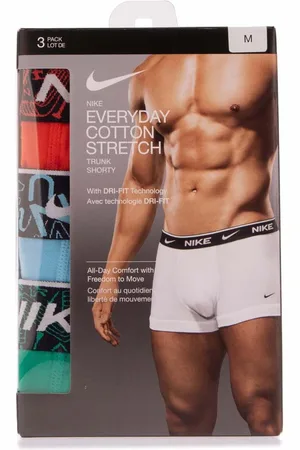Nike Mens 3 Pack of Trunks in Multi colour - - Size Small