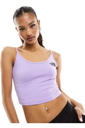 The North Face Womens cropped tank top in - Size X-Large