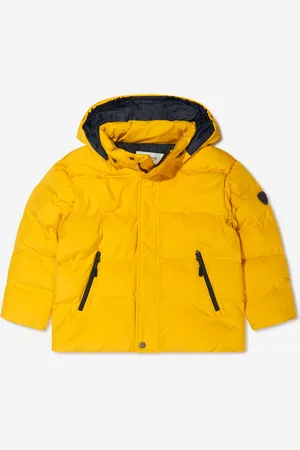 BONPOINT Boys Barry Hooded Puffer Jacket - - Size 14Y
