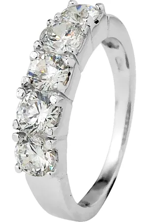 Diadema Womens Ring - White Pure Collection Sterling - Size L 1/2