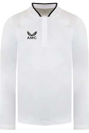 CASTORE Kids Unisex AMC Logo Tennis Polo Shirt - Size Large