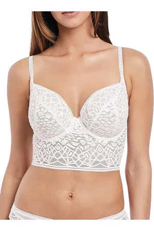 Freya Womens Soiree Lace Longline Bralette - - Size 30D