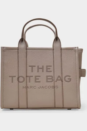 Marc Jacobs Womens The Small Tote Bag - - Cement - Leather - Calf Leather - One Size