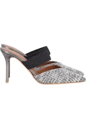 MALONE SOULIERS Pre-owned Womens Maisie Woven Pointed Toe Mule Pumps in Nylon - Size EU 38