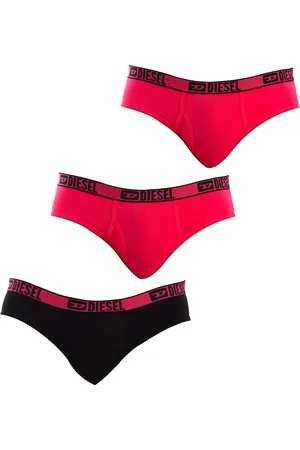 Diesel Womens Pack-3 Slips Cotton Stretch A04030-0LIAE woman - - Size Small