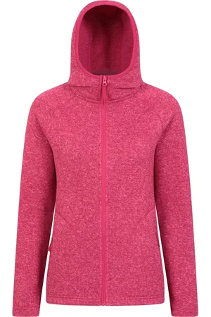 Mountain Warehouse Womens/Ladies Nevis Full Zip Hoodie (Bright ) - Size 10 UK