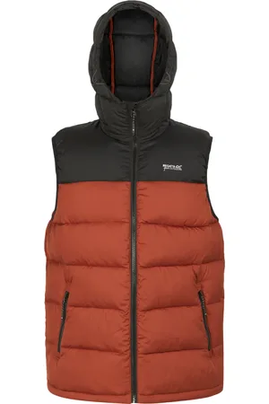Regatta Mens Nevado Heavyweight Sleeveless Body Warmer ( Ochre/Black) - Size 2XL