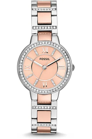 Fossil Virginia WoMens Watch ES3405 Stainless Steel - One Size