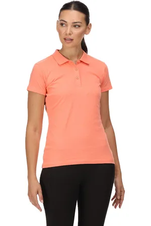 Regatta Womens Sinton Coolweave Cotton Jersey Polo Shirt - - Size 10 UK