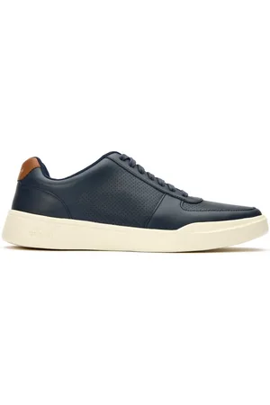 Cole Haan Mens Modern Perforated Trainers - Leather - Size UK 8.5