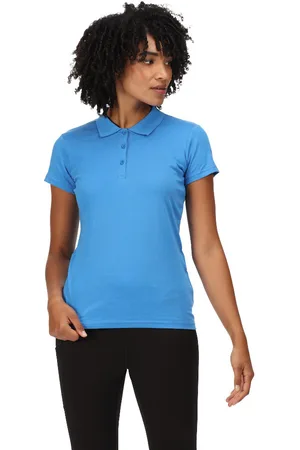 Regatta Womens Sinton Coolweave Cotton Jersey Polo Shirt - - Size 12 UK