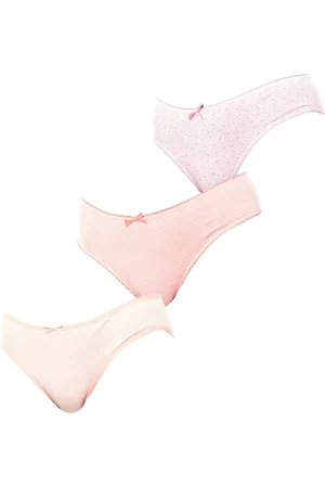 Kisses and Love Pack of 3 KL10000 WoMens cotton panties - - Size L/XL