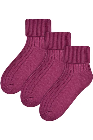 Steven 3 Pairs Womens Wool Bed Socks
