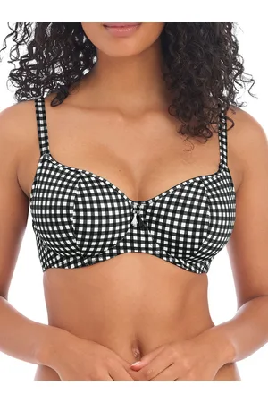 Freya Womens Check In Sweetheart Bikini Top - Polyamide - Size 32H