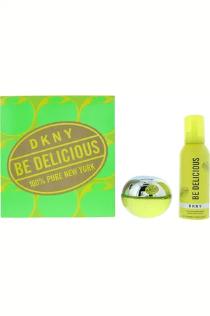 DKNY Womens Be Delicious Eau De Parfum 100ml + Shower Mousse 150ml - One Size