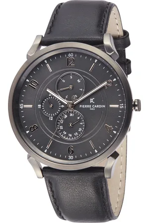 Pierre Cardin Pigalle Boulevard Mens Watch CPI.2024 Leather - One Size