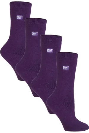 Heat Holders Womens Ultra Lite - 4 Pair Multipack Ladies Thermal Socks