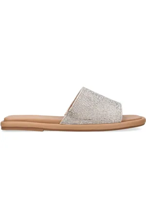 Kurt Geiger Womens Rogan Gem Sandals - Fabric - Size UK 3
