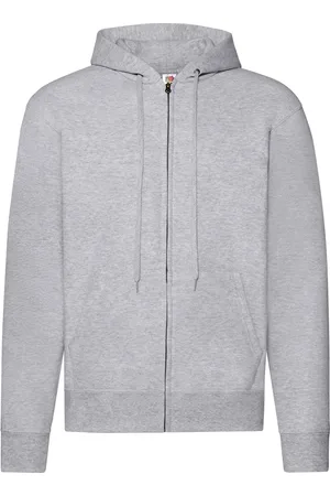 Fruit Of The Loom Mens Classic Heather Zipped Hoodie (Heather ) - Size 3XL
