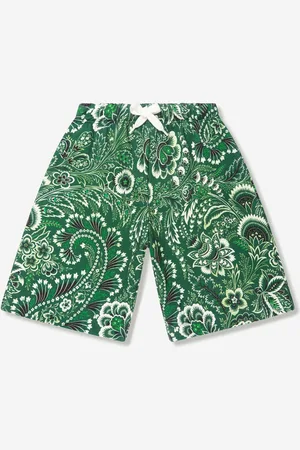 Etro Boys Floral Paisley Shorts in - Size 12Y