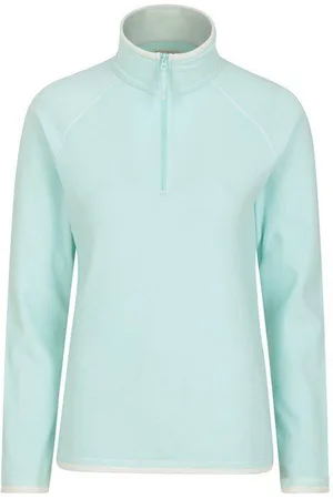 Mountain Warehouse Womens Soft Lightweight Half Zip Fleece - - Size 8 UK