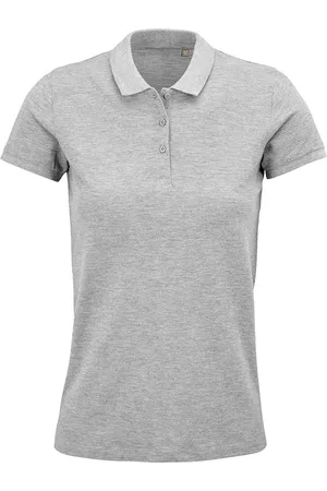 Sols Womens/Ladies Planet Marl Pique Organic Polo Shirt - Size 2XL