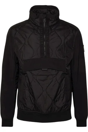 Belstaff Mens Area Quarter Zip Pull-Over Jacket - Size Small