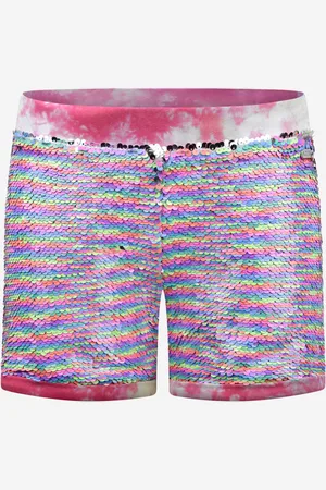 Guess Girls Short - Cotton Tie Dye Sequin Shorts - - Size 16Y