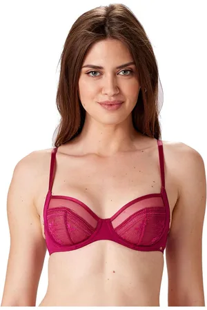 Pretty Polly Womens LPAXF3 Botanical Lace Balconette Bra - - Size 32E