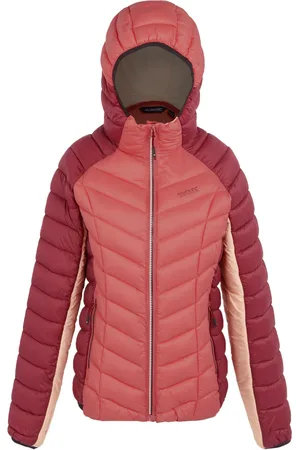 Regatta Womens/Ladies Dalent Quilted Hooded Jacket (Rumba /Mineral ) - Size 14 UK