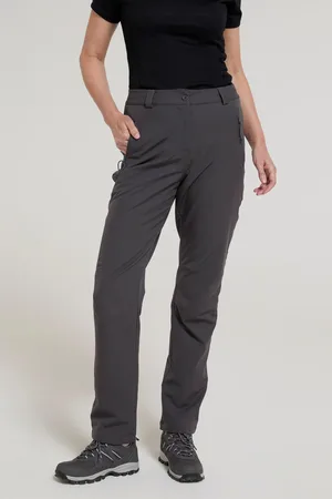 Mountain Warehouse Womens/Ladies Arctic II Stretch Fleece Lined Regular Trousers (Dark ) - Size 6 UK