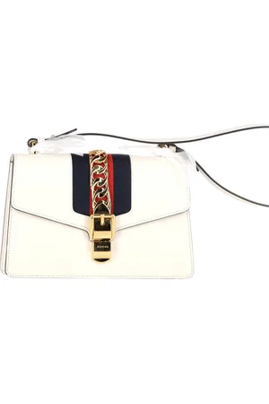 Gucci Pre-owned Womens Small Sylvie Chain Detail Shoulder Bag in Leather - One Size