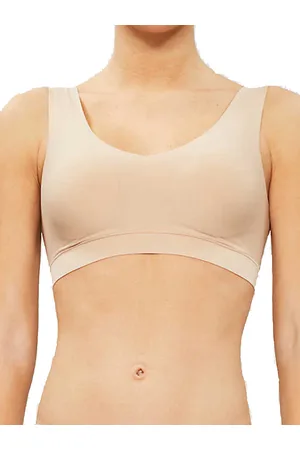 Chantelle Womens SoftStretch V-Neck Jersey Crop Top - Polyamide - Size Medium/Large