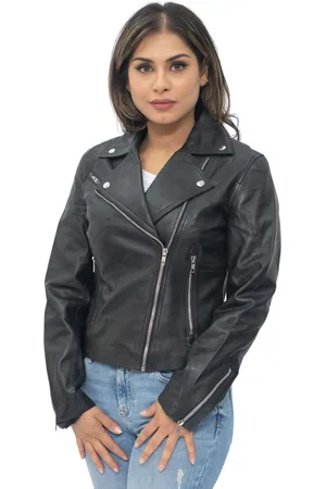 Infinity Womens Biker Jacket-Zanzibar - - Size 8 UK