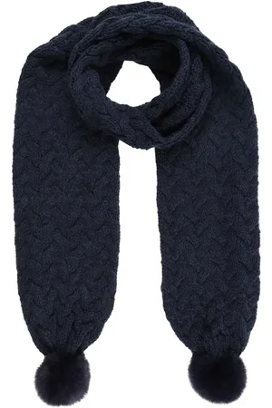 Regatta Womens Accessories Lovella IV Chunky Cable Knit Scarf in Navy - - One Size