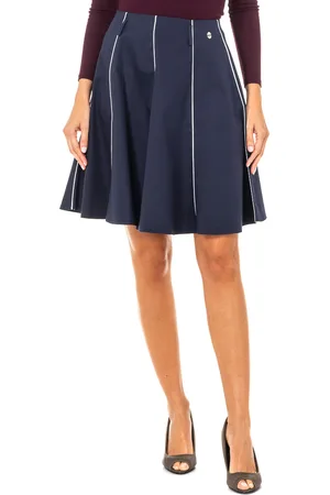 La Martina Womens Flared skirt with inner lining JWK004 woman - - Size IT 46 (Womens)