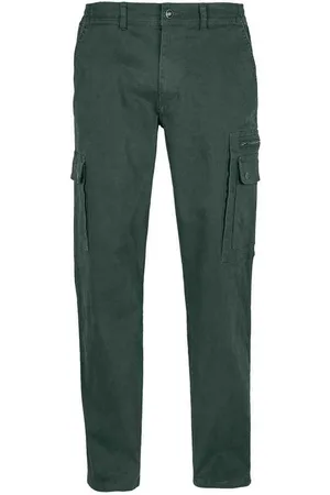 Sols Mens Docker Stretch Cargo Trousers (Forest ) - Size 38 Regular