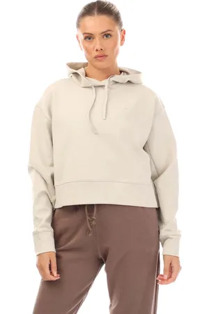 Lacoste Womens Short Cut Cotton Hoodie in - Size 18 UK