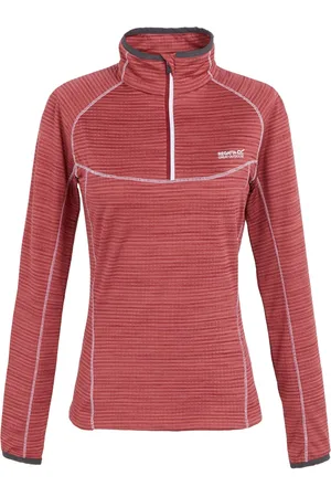 Regatta Womens/Ladies Yonder II Half Zip Fleece Top (Rumba ) - Size 12 UK