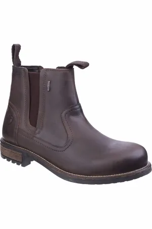 Cotswold Outdoor Mens Worcester Moisture Wicking Pull On Boots Leather - Size UK 12