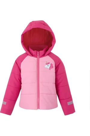 Regatta Kids Unisex Childrens/Kids Luna The Unicorn Quilted Jacket (Sweet Pink) - - Size 12-18M