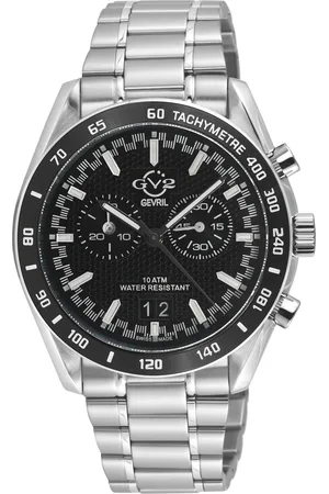 GV2 by Gevril 42902B Mens Freccia Chronograph Swiss Quartz Watch - - One Size