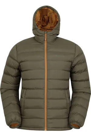 Mountain Warehouse Mens Seasons II Padded Jacket (Green) - Nylon - Size X-Small