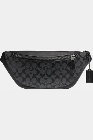 Coach Mens Warren Belt Bag in Signature - - One Size