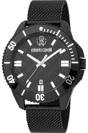 Roberto Cavalli RC5G013M0075 Cavavalli Mens Quartz Stainless Steel 44 mm Watch - One Size