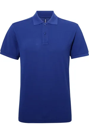 Asquith Mens Short Sleeve Performance Blend Polo Shirt - Size Small