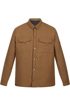 Regatta Mens Gawayne Insulated Shirt (Dark ) - Size Medium