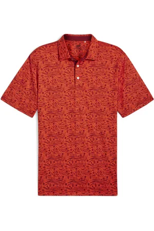 PUMA Mens CLOUDSPUN Watering Hole Golf Polo Shirt - - Size Medium