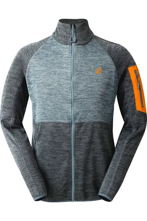 Dare 2B Mens Torrek Fleece Top (Stormy Weather/Lead Grey) - - Size Large