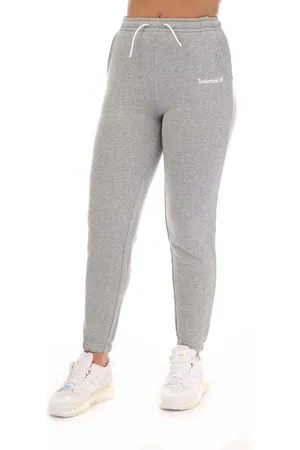 Timberland Womens Northwood Brushback Joggers in Heather Cotton - Size 18 UK
